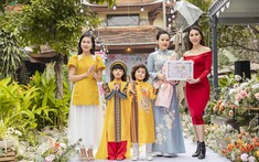 Nhà thiết kế áo dài Hương Giang mang cả mây trời vùng cao về giữa lòng thủ đô Hà Nội
