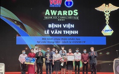 Vinh danh 10 thành tựu trong lễ trao "giải thưởng thành tựu y khoa Việt Nam" lần thứ 2 năm 2021