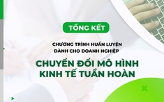 Tổng kết chương trình huấn luyện dành cho doanh nghiệp chuyển đổi mô hình kinh tế tuần hoàn