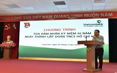 Đoàn thanh niên Vietcombank chi nhánh Lạng Sơn tọa đàm kỷ niệm 91 năm ngày thành lập Đoàn TNCS Hồ Chí Minh