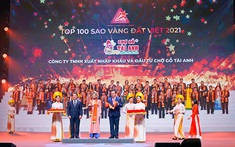 Tài Anh là đơn vị duy nhất tại Ninh Bình lọt Top 100 Sao Vàng đất Việt 2021