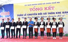 Khe Bành - Thôn đầu tiên của huyện Văn Yên đạt tiêu chuẩn “thôn chuyển đổi số”