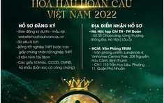 Hoa hậu Hoàn cầu Việt Nam 2022 chính thức nhận hồ sơ dự thi online