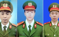 Cấp Bằng "Tổ quốc ghi công" cho 3 liệt sĩ hy sinh khi thực hiện nhiệm vụ chữa cháy