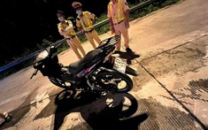 Ngăn chặn 20 xe mô tô đi thành đoàn trên cao tốc TPHCM-Long Thành-Dầu Giây