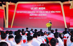 Kỷ niệm trọng thể 120 năm Ngày sinh Tổng Bí thư Lê Hồng Phong