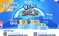 Chốt đơn chỉ từ 10.000đ tại Co.op online trong ngày 10/10