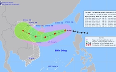 Bão NESAT tiến gần Biển Đông; mưa lớn từ Quảng Bình đến Quảng Ngãi