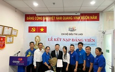 Giám đốc Co.opmart Lagi Bùi Thanh Nguyên: Nguyện phấn đấu để trở thành đảng viên gương mẫu