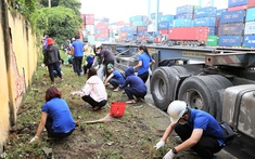 Ngày thứ bảy tình nguyện tại cảng Tân Cảng Cát Lái