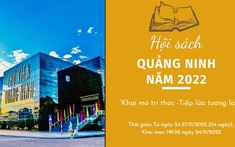 Hội sách Quảng Ninh năm 2022: “Khai mỏ tri thức - Tiếp lửa tương lai”