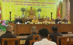 Giáo hội Phật giáo Việt Nam tổ chức họp báo về việc tổ chức Đại hội đại biểu Phật giáo toàn quốc lần thứ IX, nhiệm kỳ 2022-2027