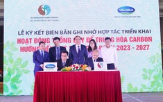 Hướng đến mục tiêu Net Zero 2050, Vinamilk dành 15 tỉ đồng trồng cây để trung hòa carbon