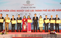 Tôn vinh 33 sản phẩm công nghiệp chủ lực Thành phố Hà Nội năm 2022