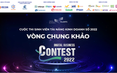 15 đội thi tham dự Vòng Chung khảo Cuộc thi sinh viên Tài năng kinh doanh số 2022