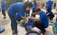 Huyện đoàn Xín Mần với “hành trình lốp xe” đặc biệt