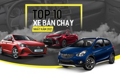 10 mẫu ô tô bán chạy nhất Việt Nam năm 2021: VinFast Fadil lên ngôi “vua”, xe Hàn vẫn áp đảo xe Nhật