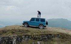 Cường "Đô-la" mang Mercedes-AMG G63 về quê Đàm Thu Trang dạo chơi
