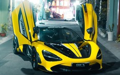 Cô gái 9X kinh doanh quần áo thay đồ mới cho siêu xe mui trần McLaren 720S Spider
