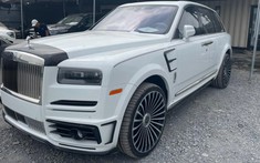 SUV siêu sang Rolls-Royce Cullinan độ Mansory đầu tiên về nước, cực phẩm trong làng xe độ