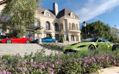 Để Koenigsegg Regera và McLaren Senna ở nhà, Hoàng Kim Khánh vác Aston Martin V8 Vantage lên Đà Lạt "quẩy" cùng chiến hữu