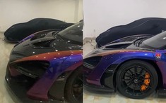 Video quay dàn siêu xe ở nhà Hoàng Kim Khánh, Koenigsegg Regera đỗ cạnh McLaren Senna nhưng được trùm bạt