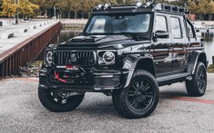 Brabus 800 Adventure XLP Superblack - Bán tải đẳng cấp độ từ AMG G63, mạnh 790 mã lực được ra mắt