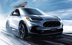 Honda HR-V 2023 được hé lộ với thiết kế khác xe ở Nhật Bản và Thái Lan
