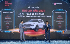 Hyundai Santa Fe đạt giải “Ô tô của năm 2021” do người Việt bình chọn