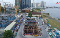 Đổ 10.000m3 bê tông cho dự án The Sun Tower