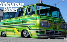 Khám phá VanSlam - Chiếc xe van độ phong cách lowrider vừa đẹp mắt vừa lạ lùng