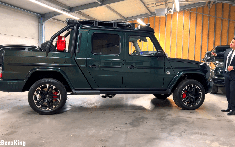 Dạo một vòng quanh chiếc bán tải cực sang Brabus G800 Pickup XLP 2022 dựa trên G63 AMG