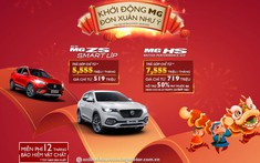 MG Việt Nam hỗ trợ 50% lệ phí trước bạ cùng nhiều ưu đãi hấp dẫn trong tháng 1