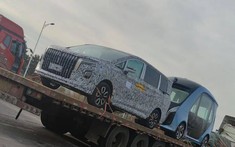 MPV cỡ lớn mới của Hồng Kỳ bị bắt gặp trên đường, cạnh tranh "chuyên cơ mặt đất" Toyota Alphard