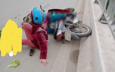 Video: Người đi xe máy ngã xuống đường, bị xe ben cán tử vong, hành động của tài xế ô tô sau đó gây tranh cãi