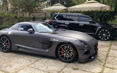Mercedes-Benz SLS AMG độ Black Series độc nhất Việt Nam xuất hiện tại Đà Lạt