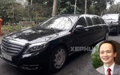 Mercedes-Maybach S600 Pullman của ông Trịnh Văn Quyết xuất hiện tại Phú Thọ