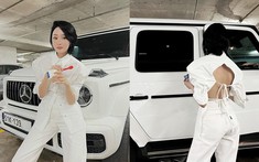 Hé lộ 2 biển số cực đẹp trên xe Mercedes-AMG G63 đời mới đã được Hiền Hồ che đi