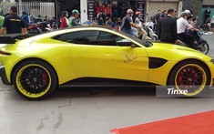 Aston Martin V8 Vantage của Hoàng Kim Khánh lên đường ra Đà Nẵng, giới mê xe chờ đón Koenigsegg Regera