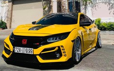 Tay chơi Vũng Tàu chi mạnh hầu bao để lột xác Honda Civic lên bản Type R đình đám
