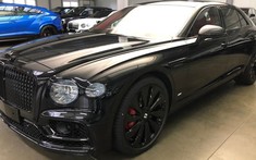 Bentley Flying Spur V8 tiếp tục về nước với màu sơn và gói trang bị hàng hiếm, nội thất là điểm nhấn của xe