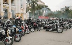 Sững sờ với dàn xe mô tô khủng tụ họp đầu xuân Nhâm Dần tại Hà Nội