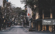 Ngắm nhìn phố phường Hà Nội vắng vẻ trong ngày đầu năm Nhâm Dần 2022