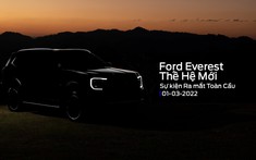 Ford Everest thế hệ mới chính thức được chốt lịch ra mắt