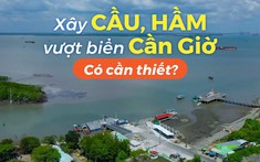 Xây cầu, hầm vượt biển Cần Giờ, có cần thiết?