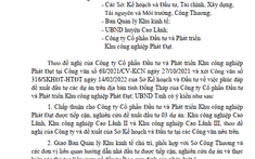 Công ty con Bất động sản Phát Đạt được chấp thuận nghiên cứu 3 khu công nghiệp ở Đồng Tháp