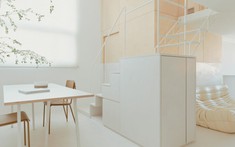 Nhà nhỏ 36m2 đưa ánh sáng để nới rộng diện tích