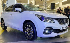 Cận cảnh phiên bản quốc tế của xe giá rẻ Suzuki Baleno 2022, dùng động cơ xăng 1.5L