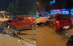 Video: Xe máy chạy tốc độ cao, va chạm với ô tô khiến thanh niên tử vong tại Điện Biên