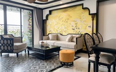 Căn hộ 3 phòng ngủ phong cách Indochine đẹp mê mẩn